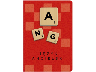ZESZYT TEMATYCZNY A5/60k. kratka / SCRABLE - J�ZYK ANGIELSKI [opakowanie=5szt]