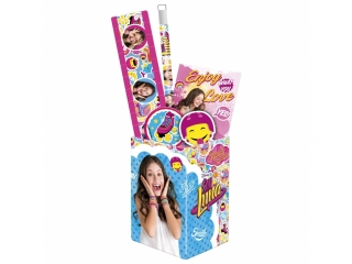 ZESTAW PRZYBORÓW SZKOLNYCH W PUSZCE SOY LUNA 10 [opakowanie=