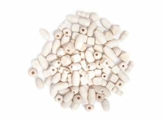 DREWNIANE KORALIKI, MIX, 50 G [opakowanie=3szt]