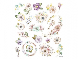 NAKLEJKI - BOHO FLORALS, 22 SZT. [opakowanie=5szt]