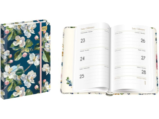 Kalendarz ksikowy A6 192 Metallic Spring 2026