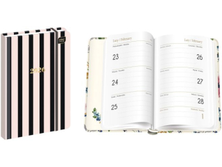 Kalendarz ksikowy A6 192 Metallic Stripes 2026