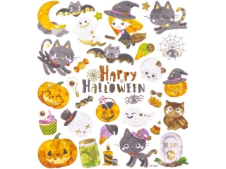 NAKLEJKI - HALLOWEEN, 32 SZT. [opakowanie=5szt]