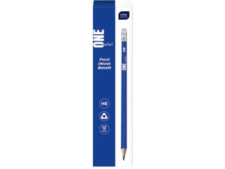 O��wek grafitowy z gumk� One Color [opakowanie=36szt]