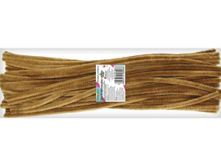 Druciki dekoracyjne 0, 6x30cm jasnobrzowe 50szt.