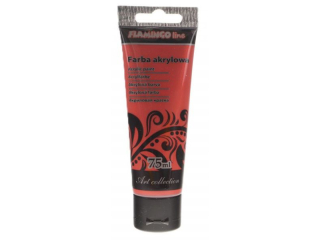 Farba akrylowa 75ml 826 perowa czerwone wino