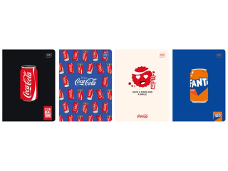 Zeszyt A5 32# 70g Hybrid COCA COLA [opakowanie=10szt]