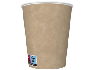 Kubeczki papierowe POL-MAK HRC 8szt. 250ml - Eco [opakowanie=12szt]