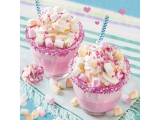 Serwetki POL-MAK Daisy Lunch 33cm 20szt. Delicious Marshmallows Dessert SDOG035801 [opakowanie=24szt]