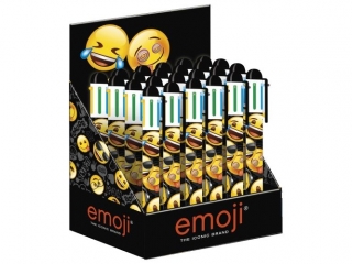 DŁUGOPIS 6 KOLORÓW EMOJI 10-D