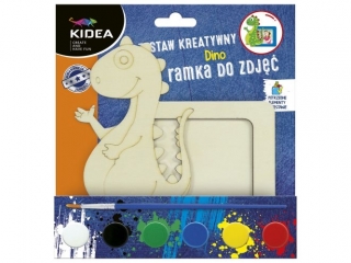 ZESTAW KREATYWNY RAMKA DO ZDJĘĆ DINO KIDEA