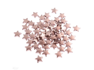 KORALIKI GWIAZDKI 1, 5 CM, 60 SZT., RӯOWE ZOTO [opakowanie=3szt]