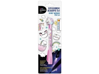 SZPIEGOWSKI DUGOPIS Z FIGURK 2 W1 JEDNOROEC KIDEA