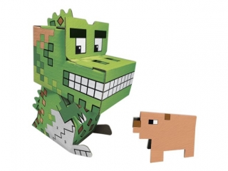 FIGURKA 3D MALOWANIE PO NUMERACH GAME SMOK KIDEA