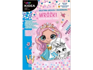 MOZAIKA I KOLOROWANKA WRÓŻKI KIDEA