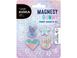 MAGNESY BUNNY 4 SZT. KIDEA