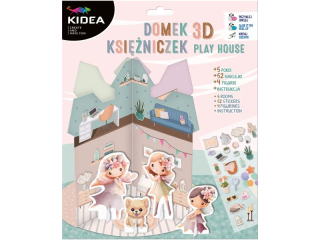 KREATYWNY DOMEK 3D DLA KSIʯNICZEK KIDEA