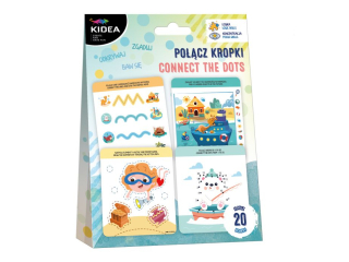 ZESTAW EDUKACYJNY ŁĄCZ KROPKI KIDEA
