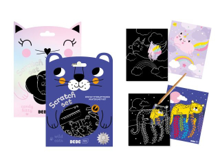 Zestaw wydrap. 8k z patycz. BEBE Friends