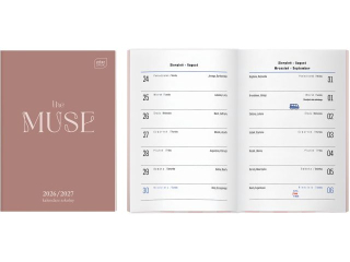 Kalendarz szkolny zeszytowy B6 48 Muse 27