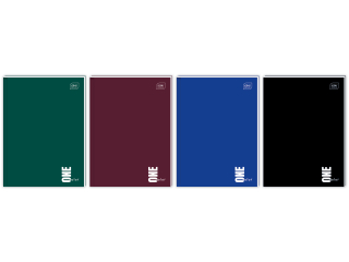 Brulion A5 96= M 70g One Color [opakowanie=5szt]