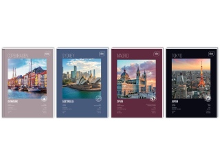 Brulion A4 96= M 70g Travel [opakowanie=5szt]