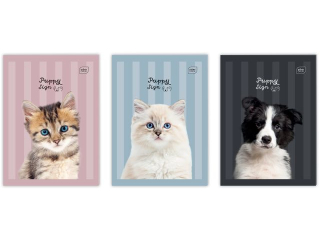 Zeszyt A4 32# M 70g UV Puppy Sign [opakowanie=10szt]