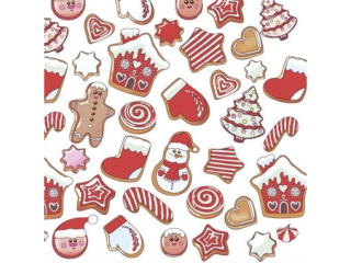 Serwetki POL-MAK GWIAZDKA Daisy Lunch 33cm 20szt. Delicious Gingerbread Cookies SD_GW_024701  [opakowanie=24szt]