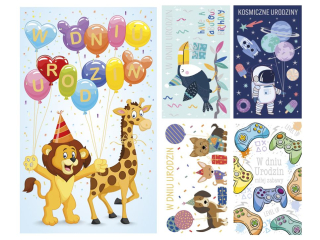 Laurka  LO 115x190 z kopert�  POL MAK Urodziny LOBK_URDZIE_782 [opakowanie=25szt]