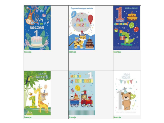 Laurka  LO 115x190 z kopert�  POL MAK Urodziny LOBK_URRO_800 [opakowanie=25szt]