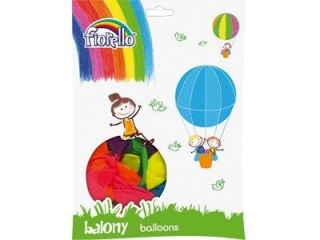 BALON 10" NEON MIX Fiorello (SZ) (SZ)