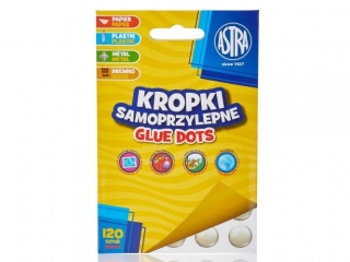 Kropki samoprzylepne Glue dots Astra  [opakowanie=24szt]