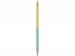 Kredki owkowe trjktne dwustronne pastelowe ASTRA PASTEL LINE - 24=48 kolorw z temperwk [opakowanie=6szt]