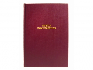 Druk -Ksiga inwentarzowa - ptno