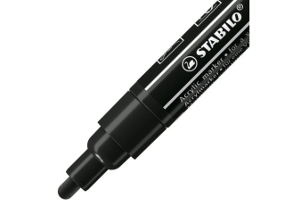 Marker STABILO Free Acrylic T300 czarny [opakowanie=5szt]