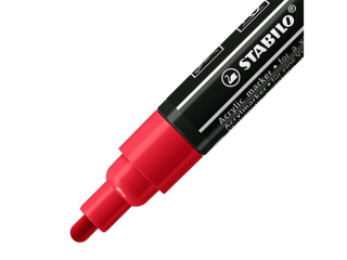 Marker STABILO Free Acrylic T300 karminowy [opakowanie=5szt]