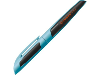 D�ugopis STABILO Flow turkusowo-czarny 6031/3-41 [opakowanie=3szt]