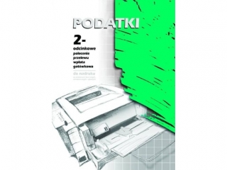 Druk -Pol.przel.PODATKI 2-odc.1=100szt