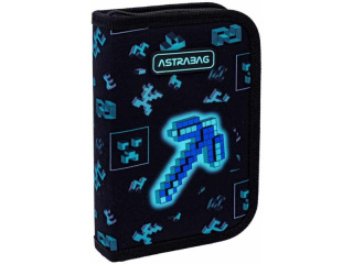 Pirnik pojedynczy jednoklapkowy z wyposaeniem ASTRABAG DARK PIXEL, AC11