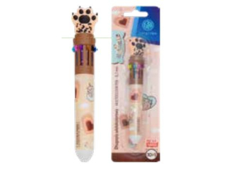 D�ugopis wielokolorowy 10w1 0, 7 mm ASTRAPEN ANIMALS CHOCO - 1 szt. blister [opakowanie=24szt]