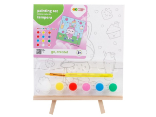 Zestaw do malowania 9 el., Yummy Yum, Happy Color