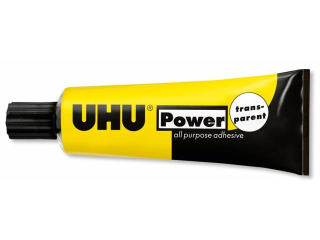 KLEJ POWER TRANSPARENT 42G OPAKOWANIE KARTONOWE UHU
