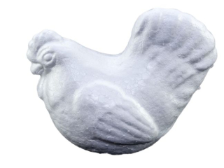 Styropianowa kurka rozmiar: 14cm