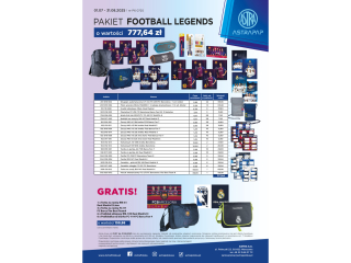 Pakiet P6 0725 ASTRA Football Legends o wartoci 777, 64z + GRATIS: towar
