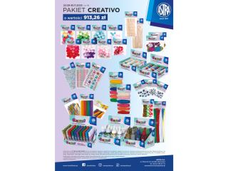 Pakiet P2 0925 ASTRA Creativo2 o wartości 913, 26 + GRATIS: towar