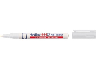 Marker olejowy ARTLINE s-fine ko�c�wka 0, 8mm - bia�y [opakowanie=12szt]