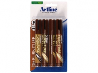 Marker do drewna ARTLINE FURNITURE - blister I [opakowanie=4szt]