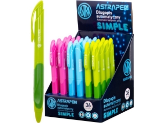 Dugopis automatyczny Simple Astra Pen [opakowanie=36szt] ASPROM