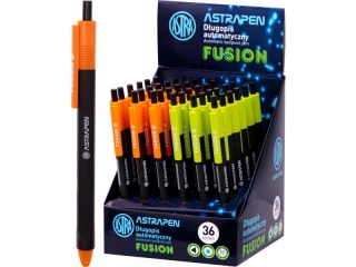 Dugopis automatyczny trjktny Fusion Astra Pen [opakowanie=36szt] ASPROM