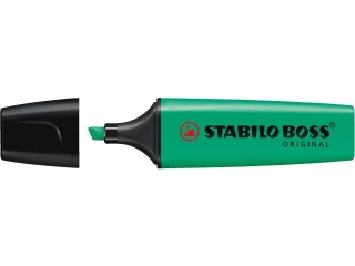 Zakrelacz STABILO BOSS ORIGINAL turkusowy [opakowanie=10szt]
